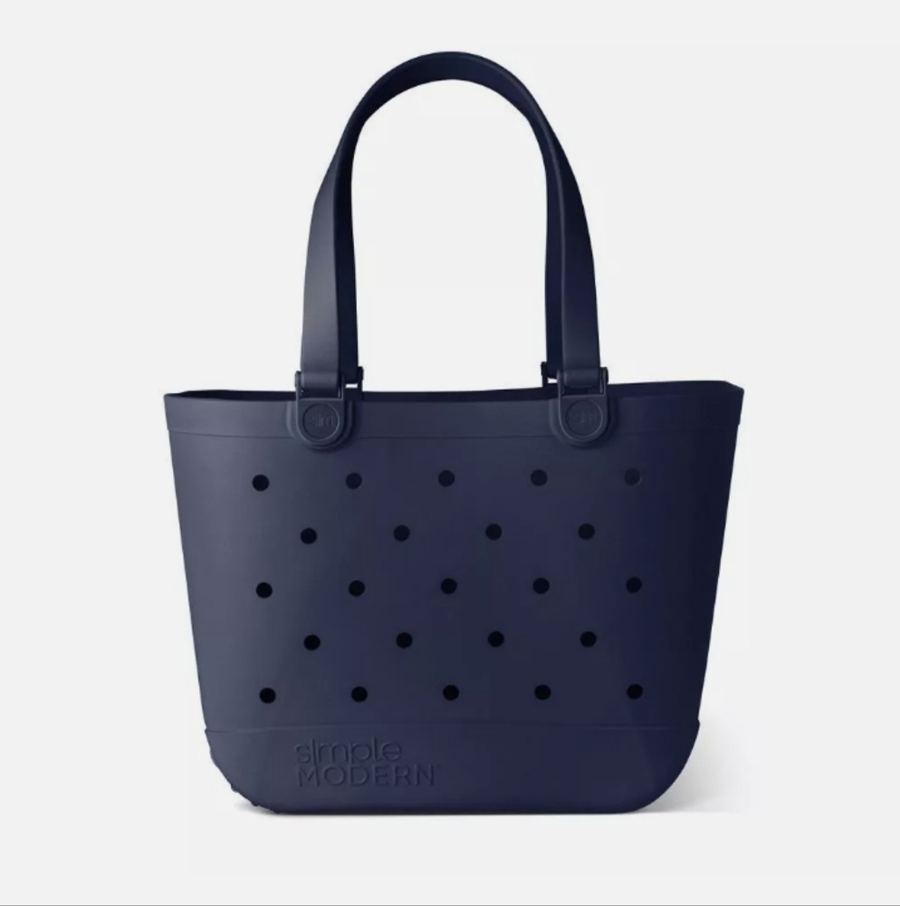 Simple Modern Getaway Tote Bag - Deep Ocean Large